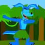 Chest beating Ripper Roo