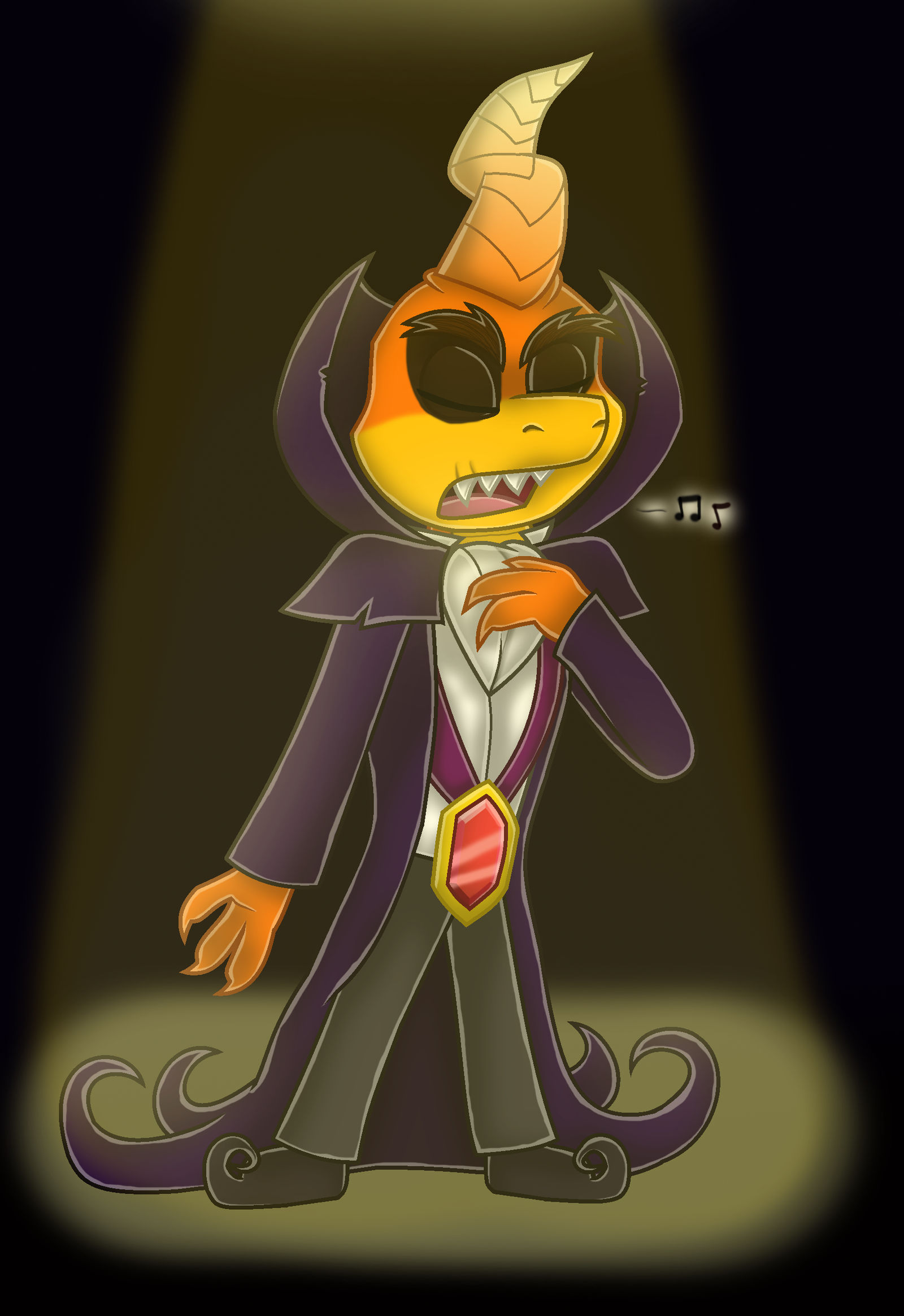 Opera Singer (Redraw) by alexeigribanov on DeviantArt
