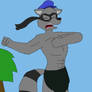 Chest Beating Sly Cooper