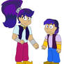 Galaxilda and Bladnight (Shantae Fankids)