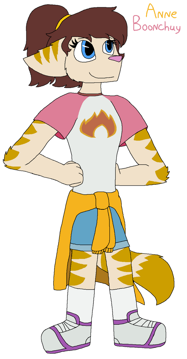 Ratchet and Clank + Amphibia: Anne Boonchuy by alexeigribanov on DeviantArt