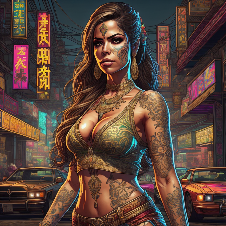 Urban Goddess 2 by CrazyCatsArtsCrafts on DeviantArt