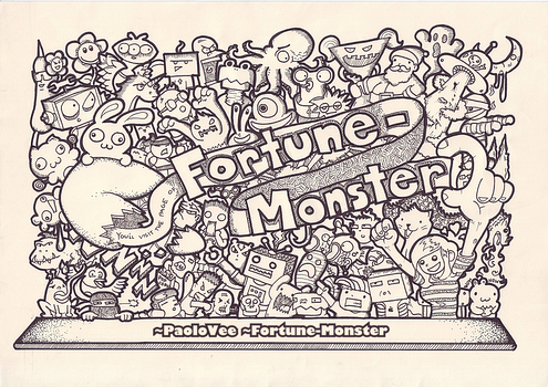 Fortune-Monster - Doodle