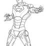 Ironman Line art