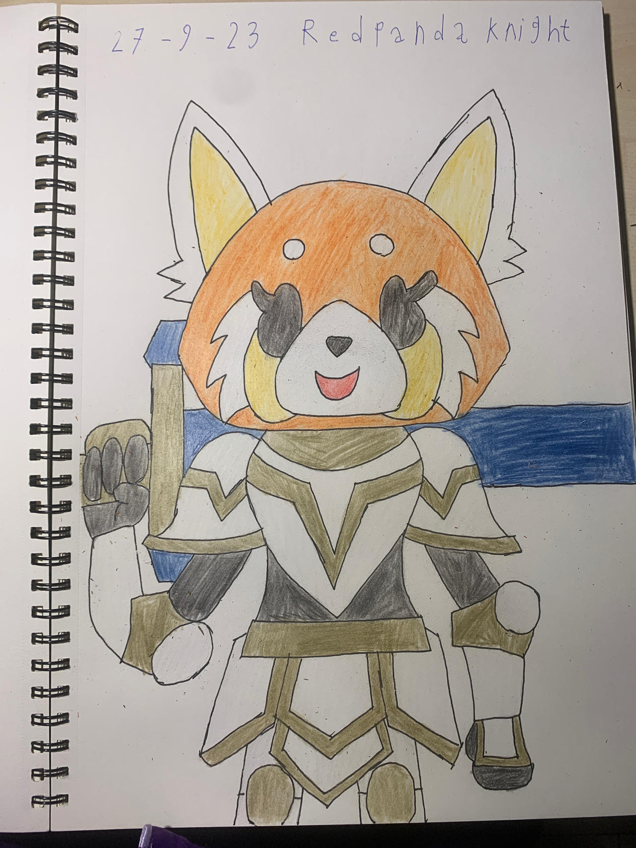 Red Panda Knight Red panda knight by GreatDarkGrievous009 on DeviantArt
