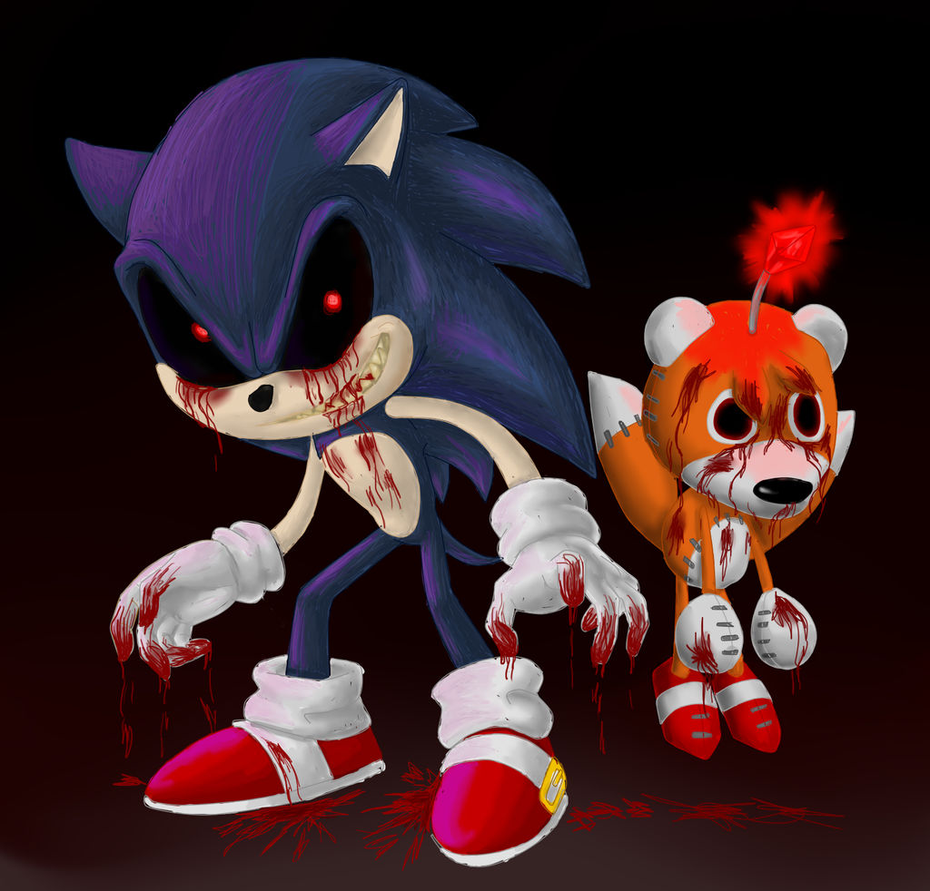 Sonic.exe and tails doll by Horror_fan2 on Sketchers United