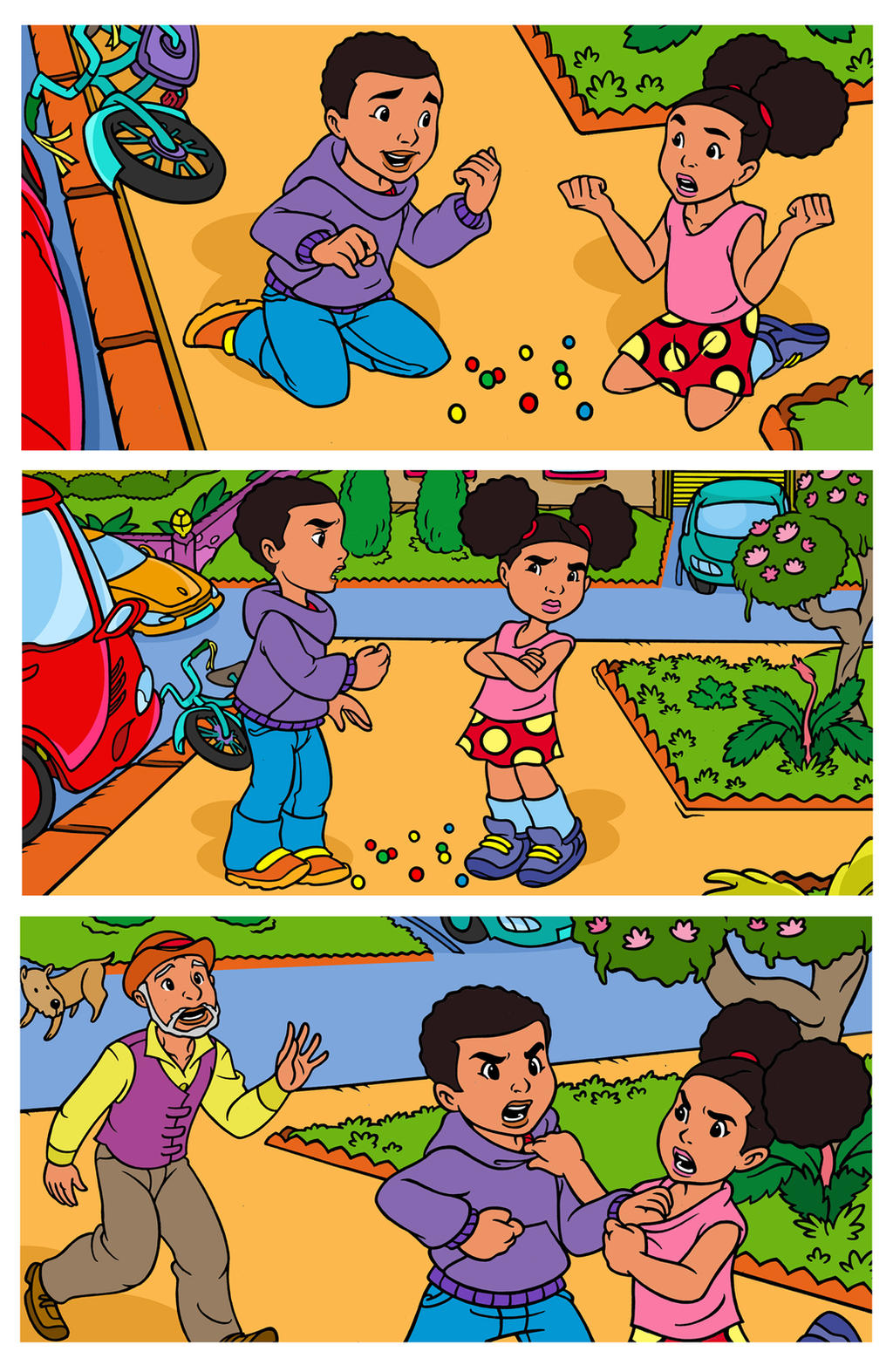 Kids Comic Reference KidsComic Page 1 by redi-prio on DeviantArt