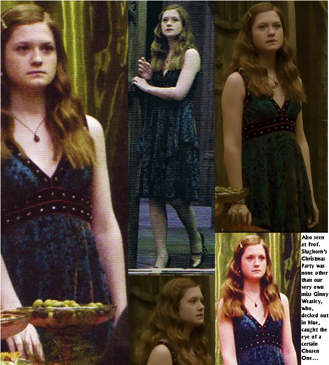 Ginny's Blue Christmas Dress