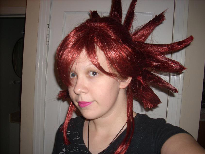 Flannery wig mostly done