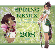 [OPEN 1/2] Spring Remix Adopts