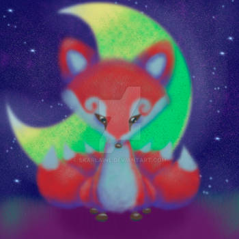 Moonlit Kitsune