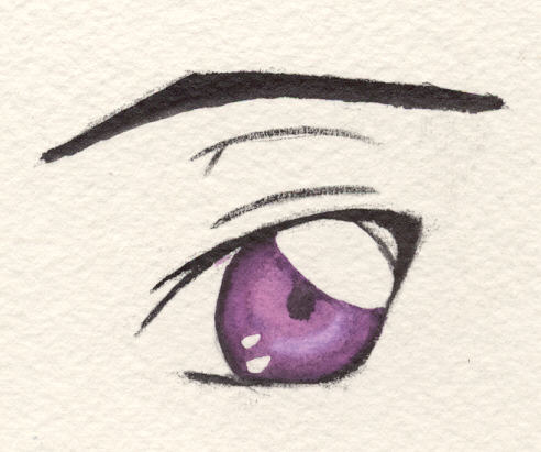 Lelouch's Eye: Watercolor fun