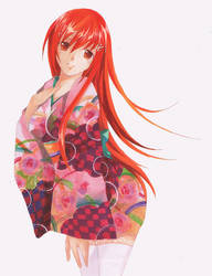 Yukata Fashion-Orihime