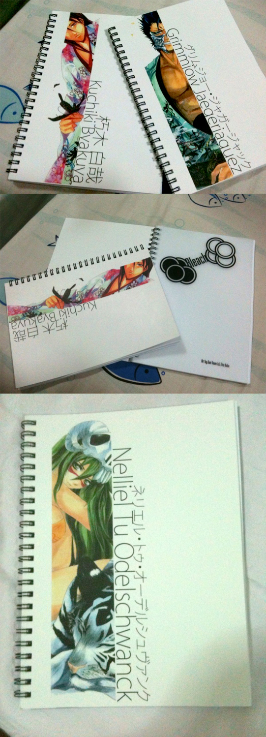 Bleach notebook