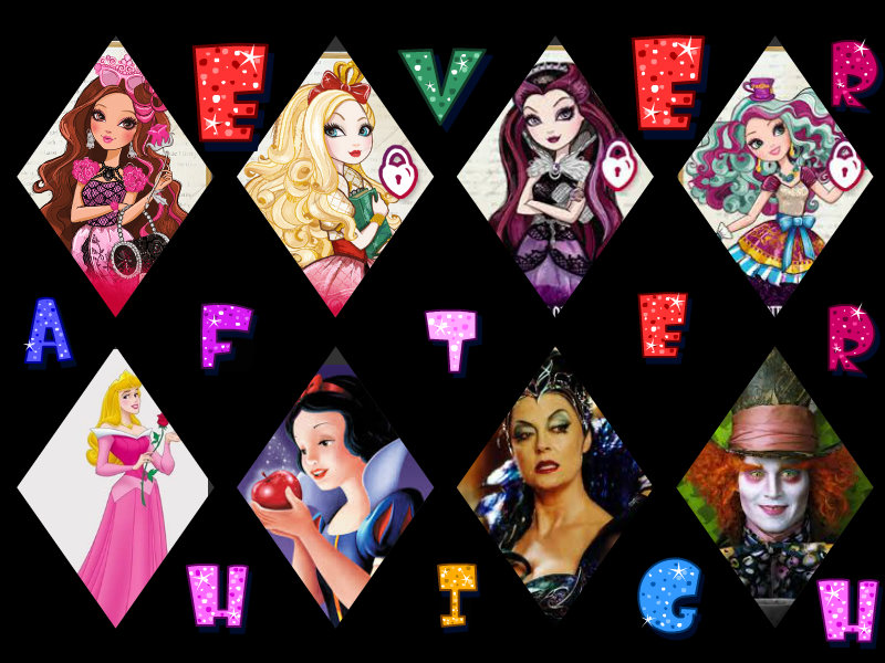 Ever After High Girls with their Parents by Emogirl4918 on DeviantArt