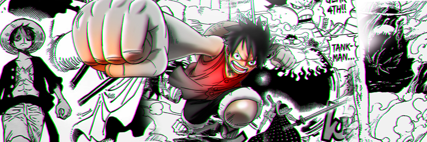 Header Luffy One Piece By Paulabstract On Deviantart Header Luffy One Piece By Paulabstract On Deviantart