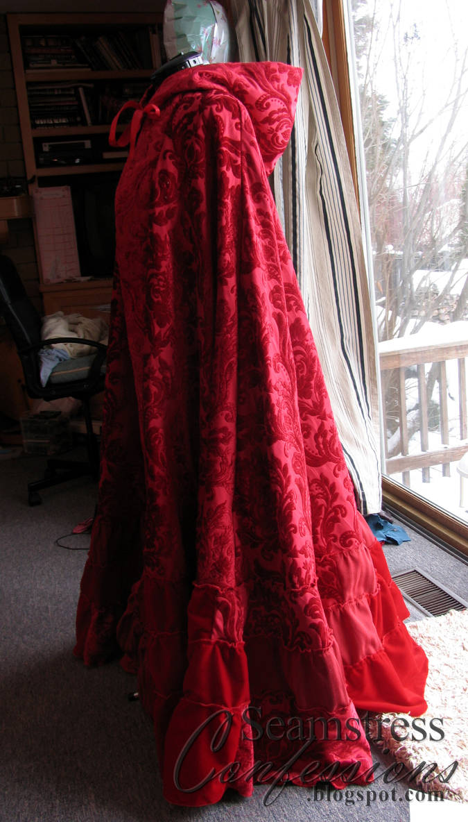 Red's Cloak, Ruffle Variation by Elenatintil on DeviantArt