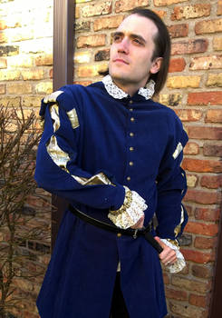Blue Renaissance Doublet