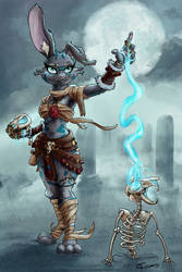 Necromancer Bunny Girl