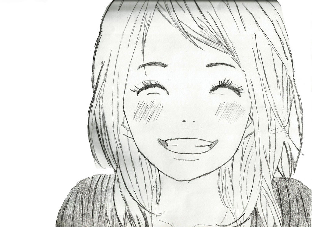 Happy Anime Girl By Kendalloo123 On DeviantArt happy-anime-girl-by-kendalloo123-on-deviantart