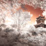 Temple amongst the Trees - Infrared