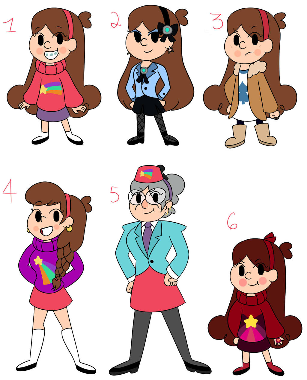 Mabel AU Designs