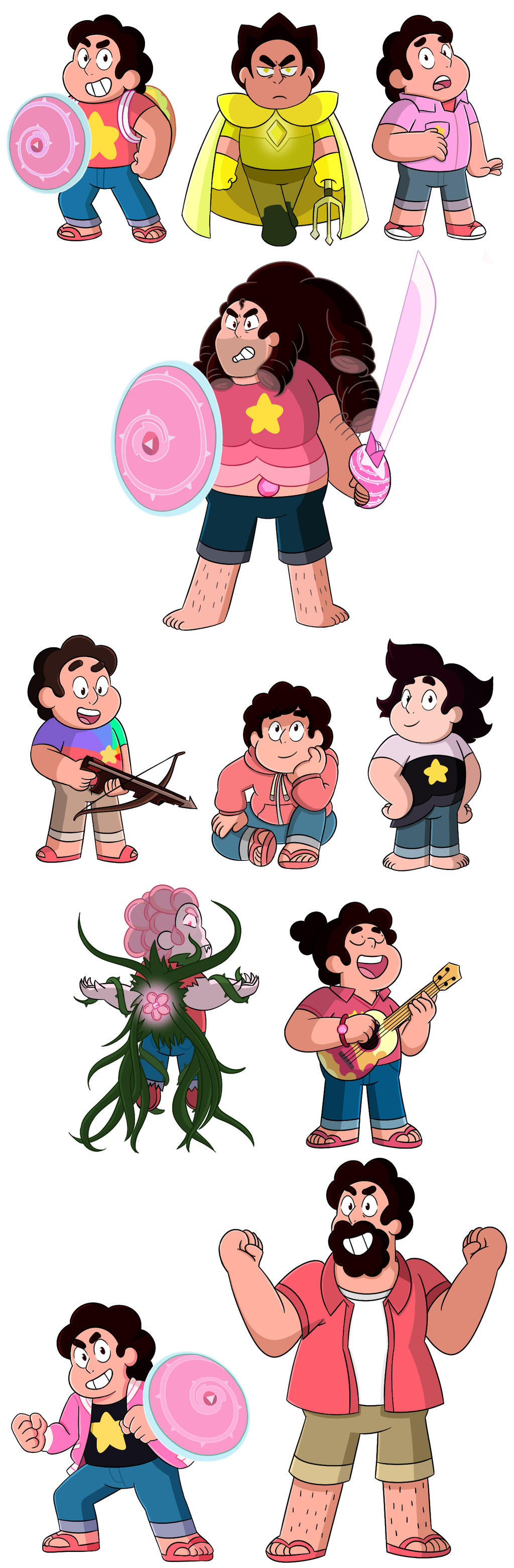 Steven Concert Deviantart Steven Concepts by MiniJen on DeviantArt