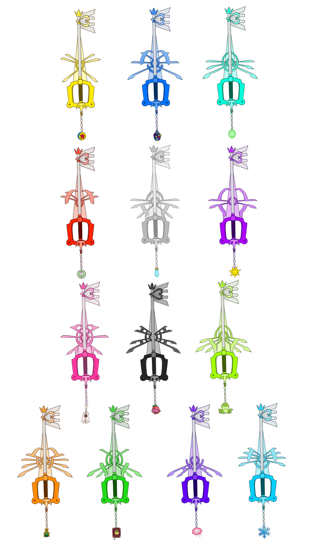 Deviantart Keys The 13 Keys by MiniJen on DeviantArt