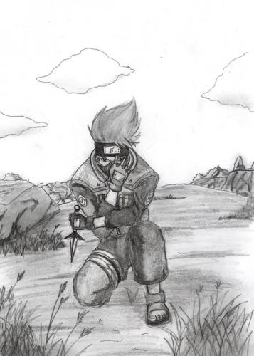 Kakashi : full body by danecookfanatic on DeviantArt