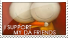 Support friends stamp by Yasny-chan