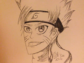 Naruto in my art style 