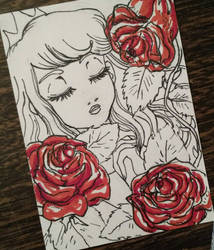 sleeping beauty sketchcard