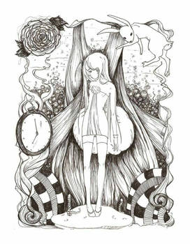 Dark Alice in Wonderland 