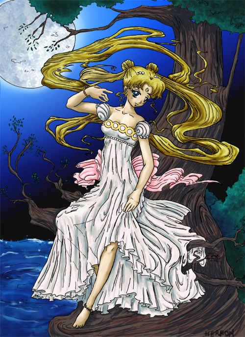 Moon Princess' Moonlight Visit