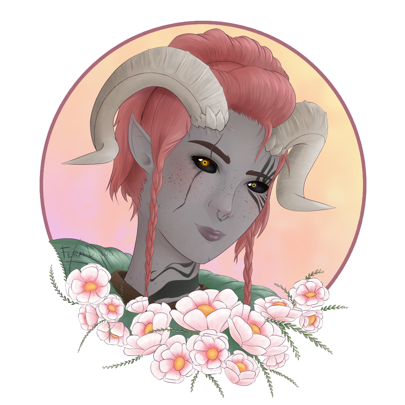 Baldur's Gate 3 Player Character by FeralDingo on DeviantArt