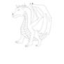 Dragon Tutorial Lineart