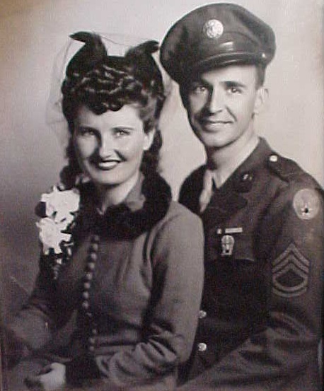 Grandparent's 1941 Wedding photo