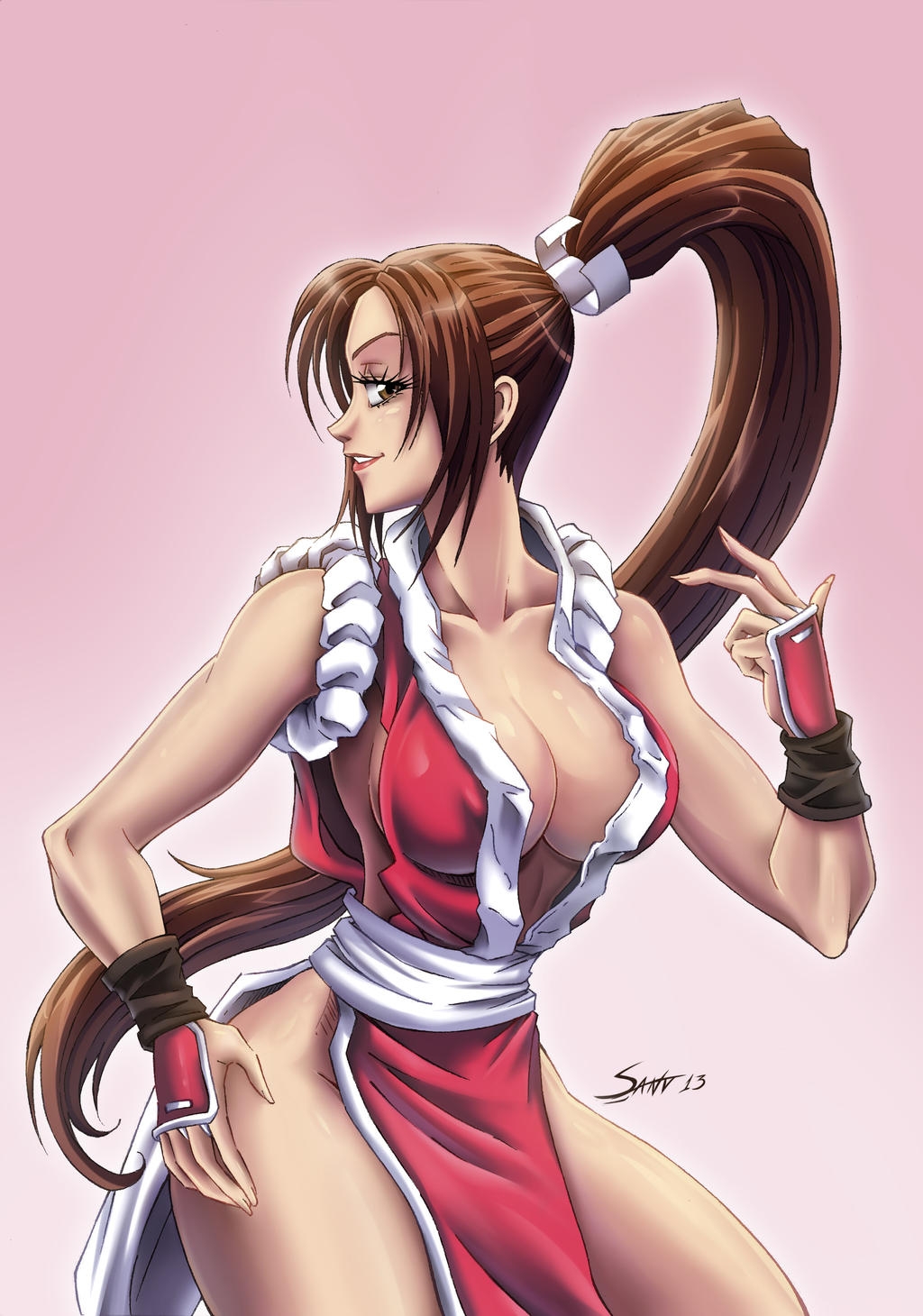 Commission: Mai Shiranui  KOF