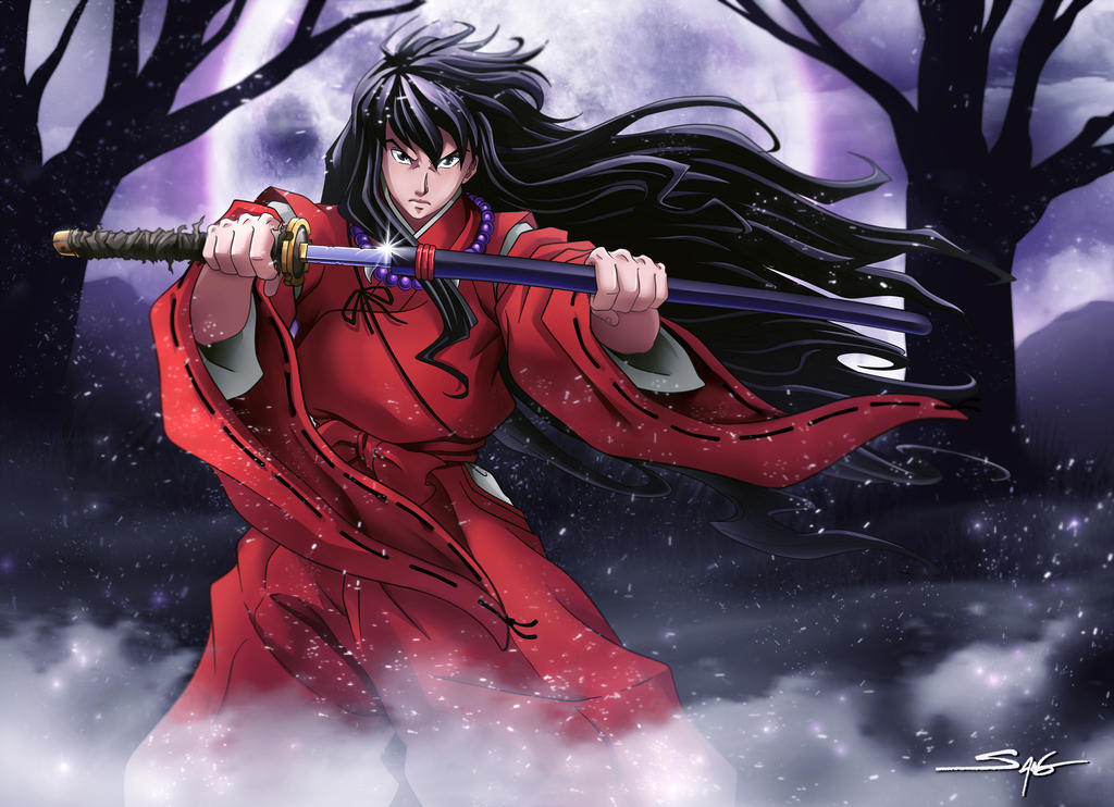 InuYasha _ human form by SanoBR on DeviantArt