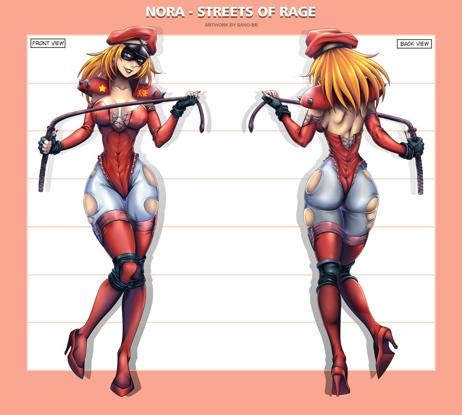 Nora Streets of Rage Concept by Sano-BR on DeviantArt.