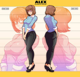 Alex _ OC _ Commission by Sano-BR