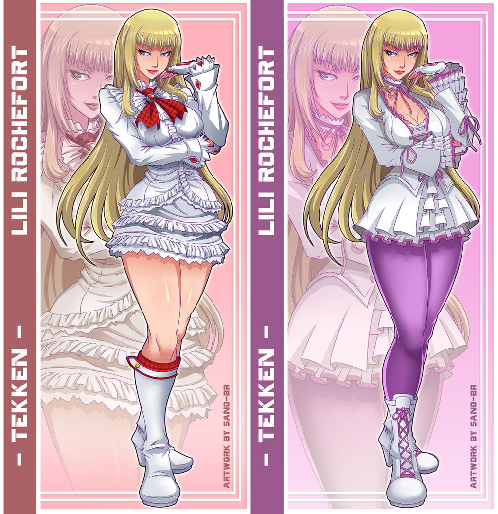 Lili Rochefort (Tekken 6/7) Commission.