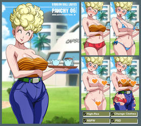 Mrs. Briefs - Panchy (Dragon Ball) PACK by Sano-BR