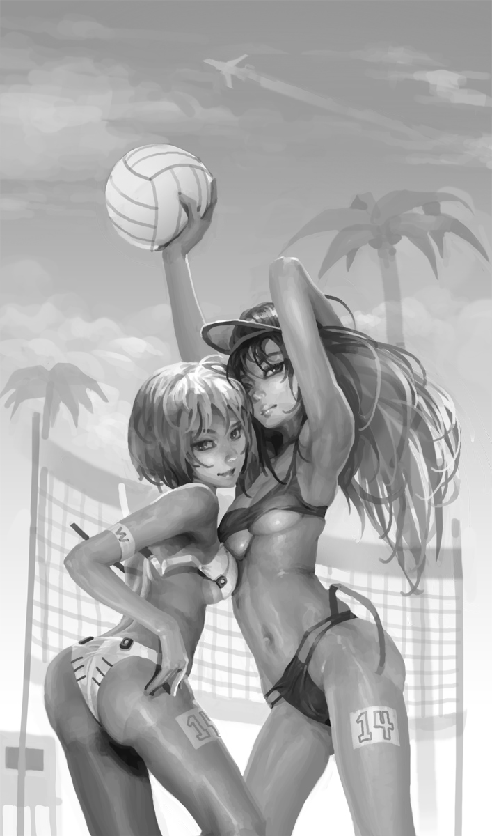 beach volleyball