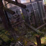 abandoned city
