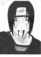 Itachi Uchiha -Manga Death