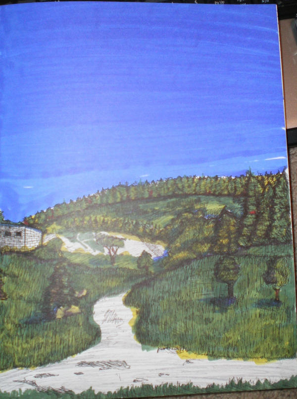 Movement, line, color by kachiee on DeviantArt