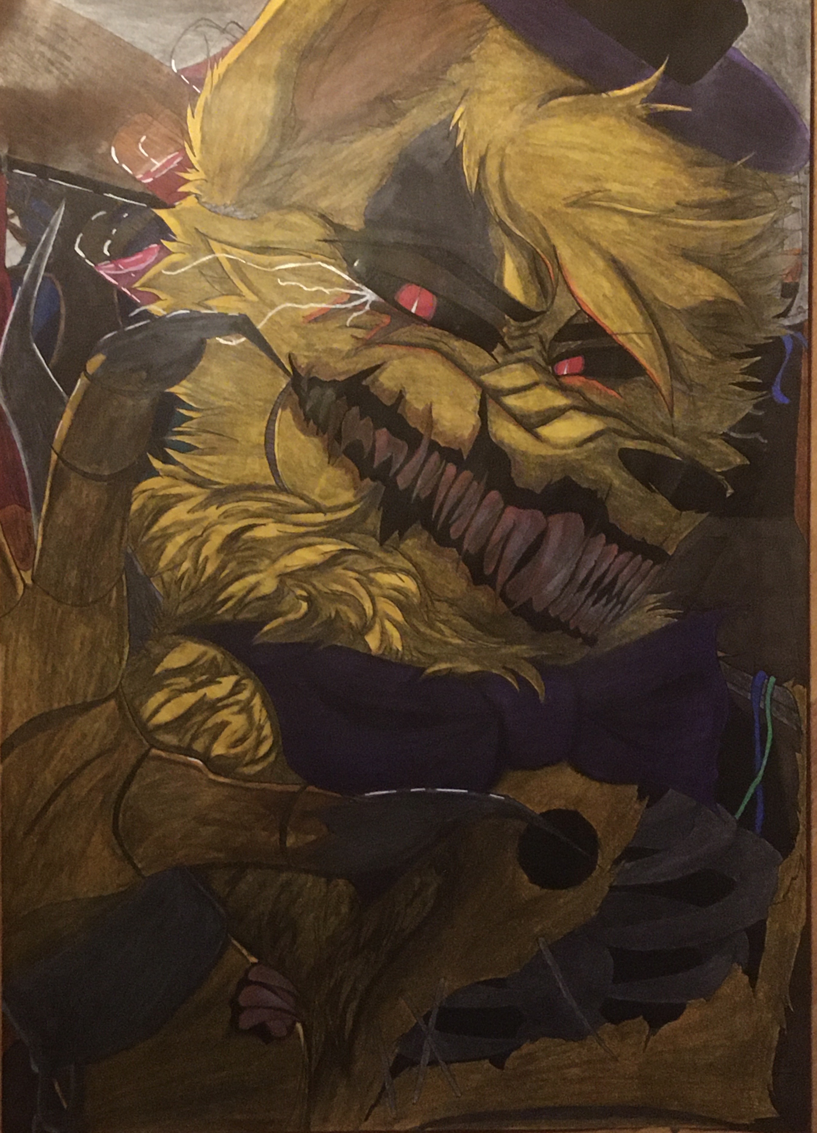 Nightmare and Fredbear (FNaF 4) by ArtMama113 on DeviantArt