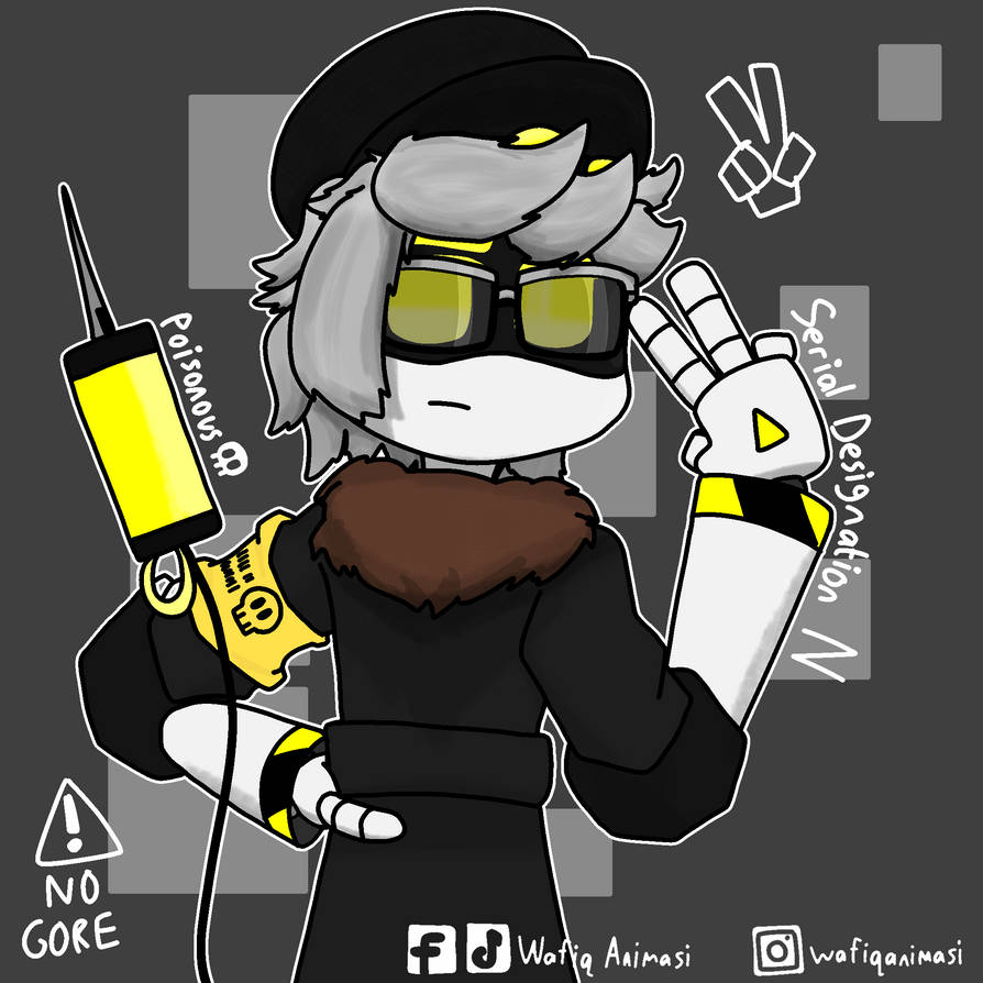 Serial Designation N from Murder Drones by WAFIQANIMASI on DeviantArt