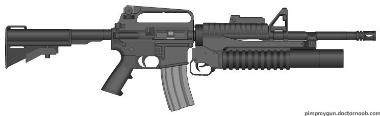 Colt R0727 Colt 727 with M203 by Strat0sZ3r0 on DeviantArt